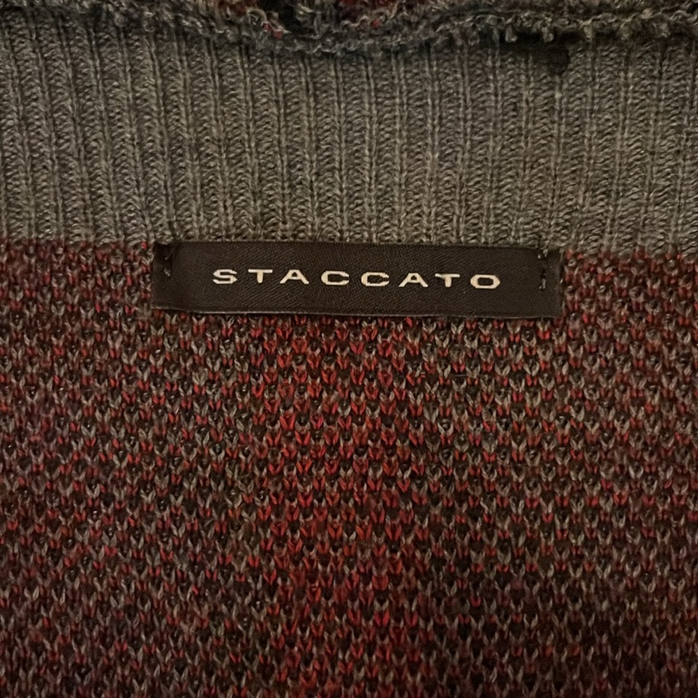 Staccato Plaid Layered Cardigan - Picture 4 of 6